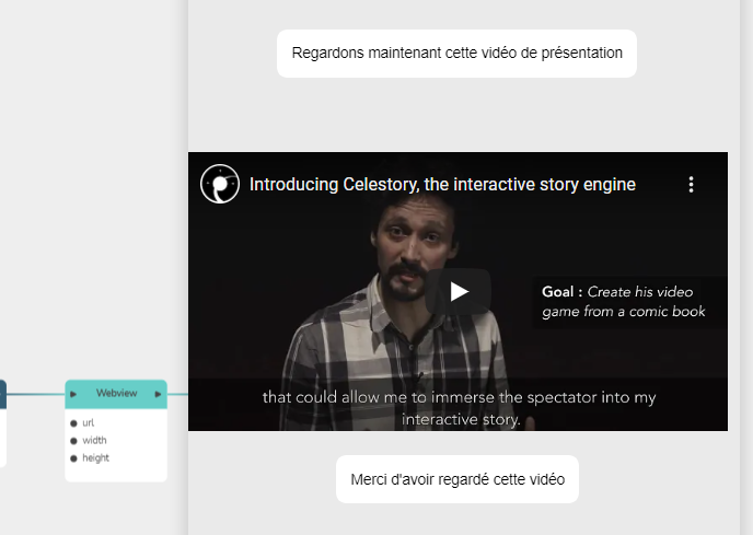 youtube celestory player