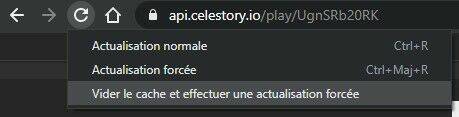 Chrome Vider cache et actualisation forcée